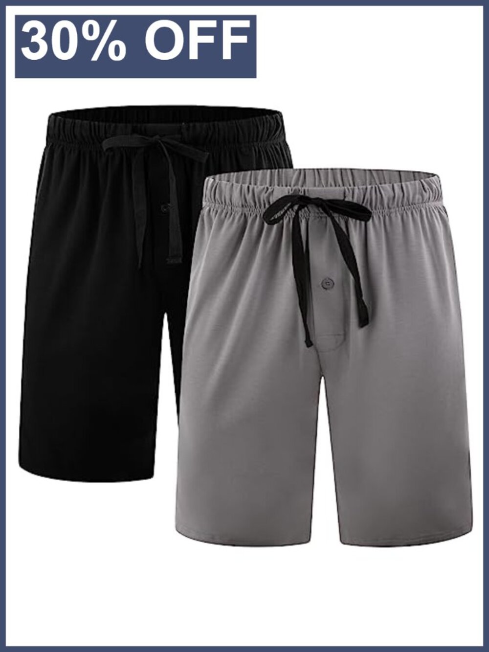 Men's Pajama Bottoms Soft Bamboo Blend Sleepwear with Pockets